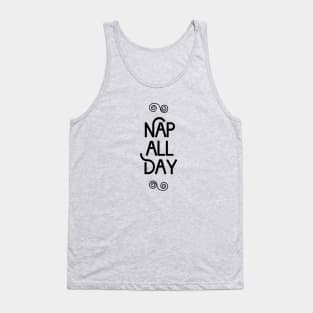Nap All Day (Light) Tank Top